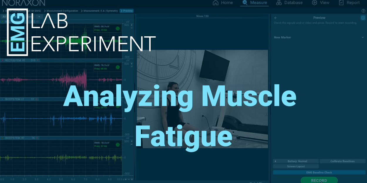 Analyzing Muscle Fatigue EMG Lab Experiment